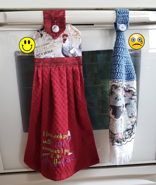 Hanging Kitchen Towel 5 - Stylish and Functional